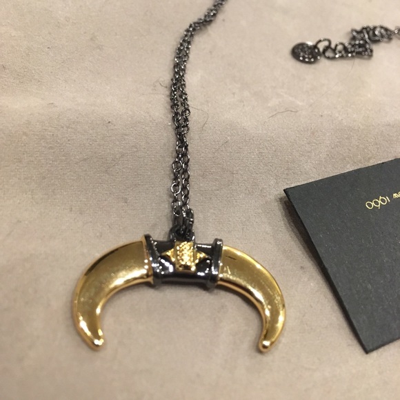 HOUSE OF HARLOW: Noble Tribe Horn necklace - Picture 3 of 5